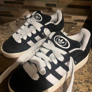 Adidas Monochrome Athletic Shoes
